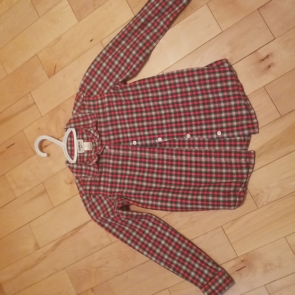 long sleeve flanel shirt
